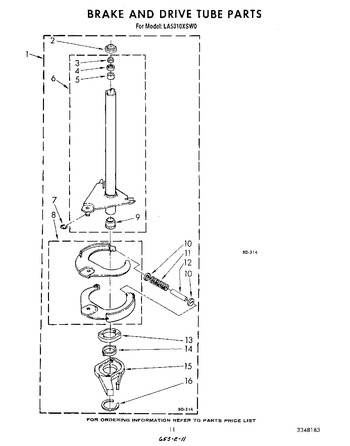 Diagram for LA5310XSW0