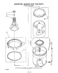 Diagram for 04 - Agitator, Basket And Tub