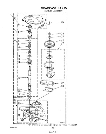 Diagram for LA5330XSW0