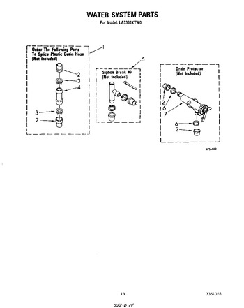 Diagram for LA5330XTW0