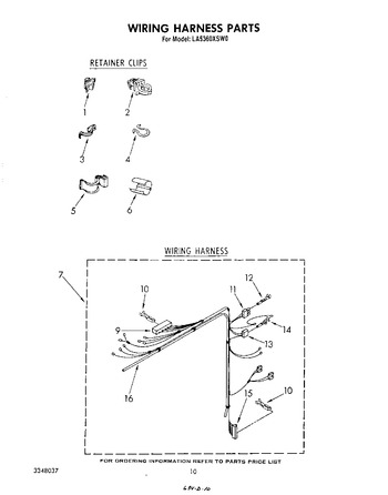 Diagram for LA5360XSW0