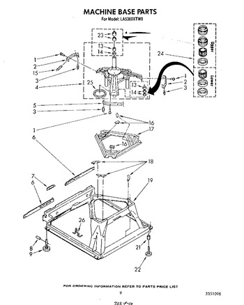 Diagram for LA5360XTM0