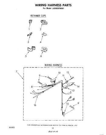 Diagram for LA5400XMW1