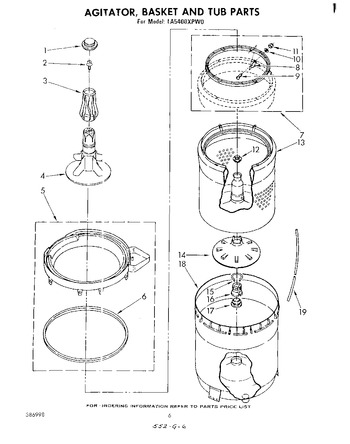 Diagram for LA5400XPW0