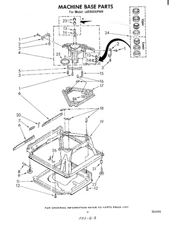 Diagram for LA5400XPW0