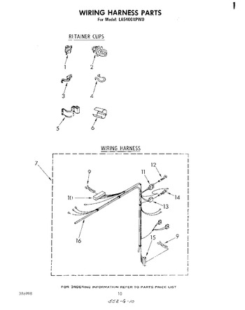 Diagram for LA5400XPW0