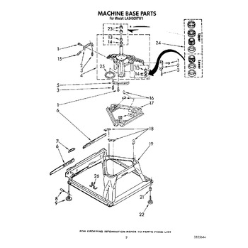 Diagram for LA5400XTW1