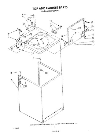 Diagram for LA5420XTG0