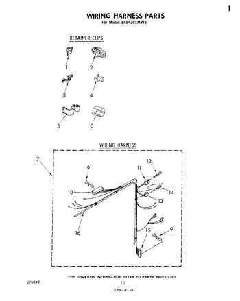 Diagram for LA5430XMW3