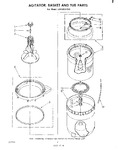 Diagram for 04 - Agitator, Basket And Tub