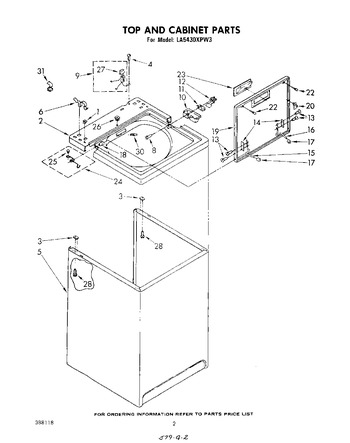 Diagram for LA5430XPW3