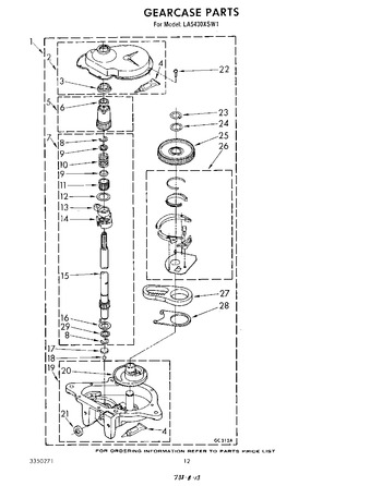 Diagram for LA5430XSW1