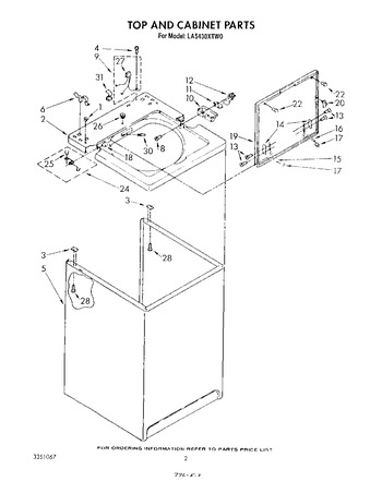 Diagram for LA5430XTW0