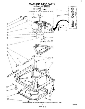 Diagram for LA5460XMW3