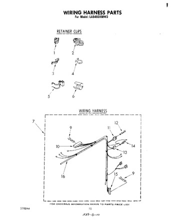 Diagram for LA5460XMW3