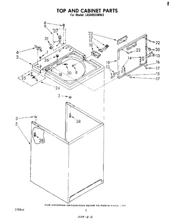 Diagram for LA5460XMW3