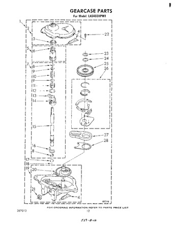 Diagram for LA5460XPW1