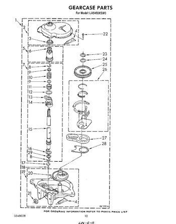 Diagram for LA5460XSW0