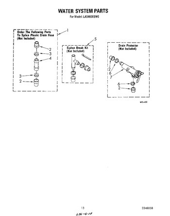 Diagram for LA5460XSW0