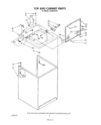 Diagram for LA5460XSW1