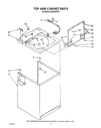 Diagram for LA5460XTF1