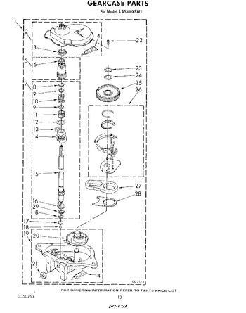 Diagram for LA5500XSG1