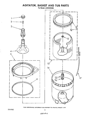 Diagram for LA5500XSW0