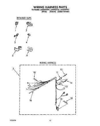 Diagram for LA5500XTW1