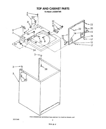 Diagram for LA5500XTM0