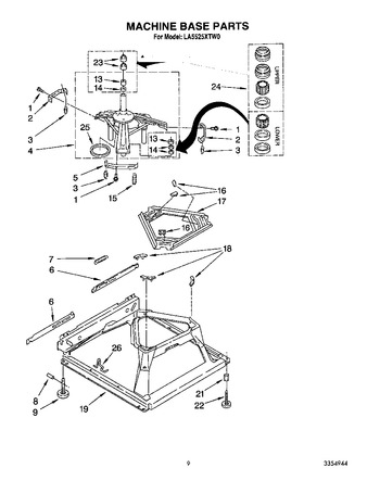 Diagram for LA5525XTW0