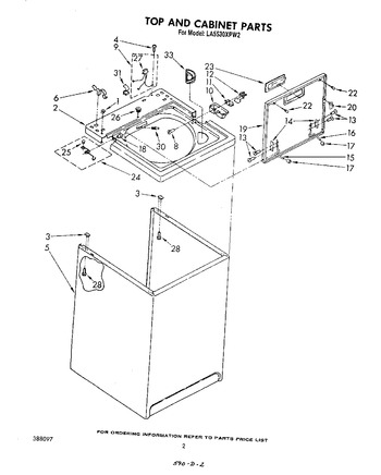 Diagram for LA5530XPW2