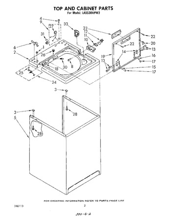 Diagram for LA5530XPW3