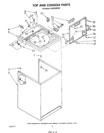 Diagram for LA5530XPW7