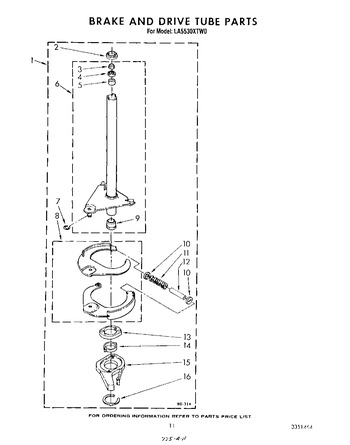 Diagram for LA5530XTF0