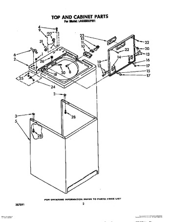 Diagram for LA5550XPW1