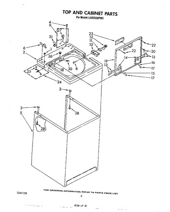 Diagram for LA5550XPW5