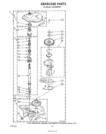 Diagram for LA5550XPW7