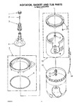 Diagram for 05 - Agitator, Basket And Tub