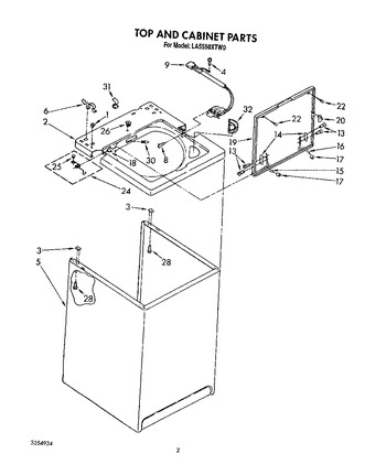 Diagram for LA5550XTN0