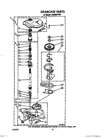 Diagram for LA5558XTN0