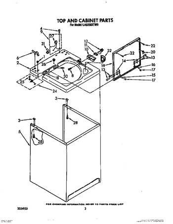 Diagram for LA5558XTF0