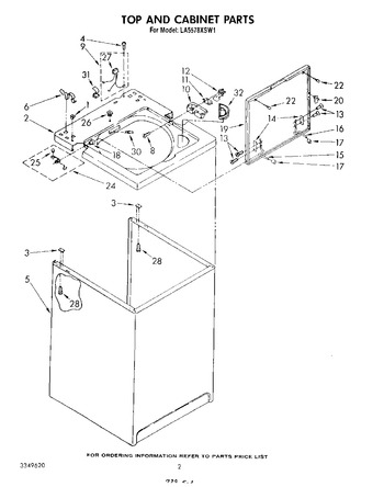 Diagram for LA5578XSW1