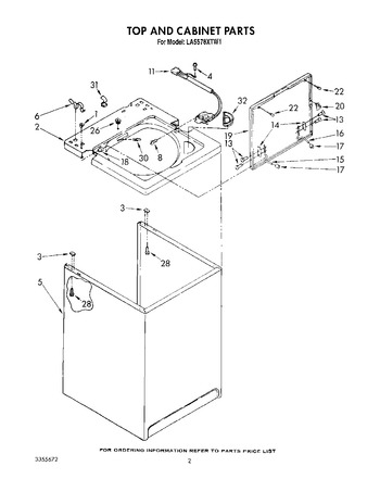 Diagram for LA5578XTF1