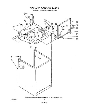 Diagram for LA5705XTM1