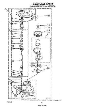 Diagram for LA5705XTW0