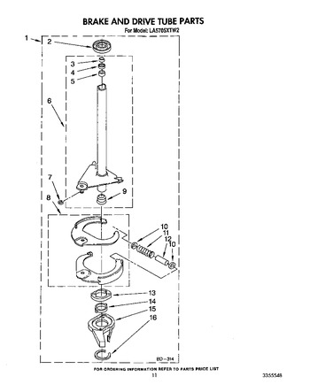 Diagram for LA5705XTN2