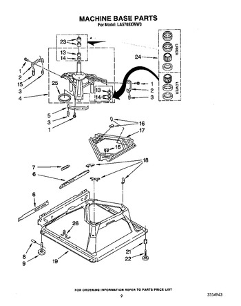 Diagram for LA5705XWN0