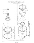 Diagram for 04 - Agitator, Basket And Tub