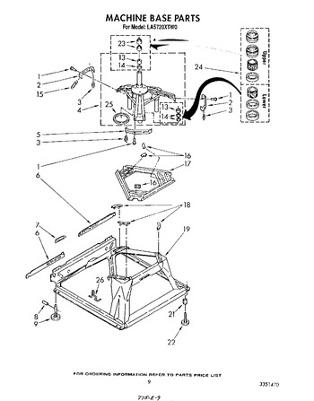 Diagram for LA5720XTN0