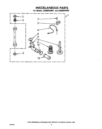 Diagram for LA5800XKW0